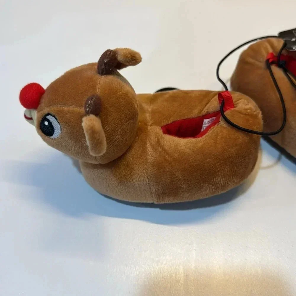 Rudolph the Red Nosed Reindeer Official Licensed Slippers